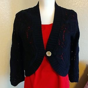 Women's Open Knit Shrug